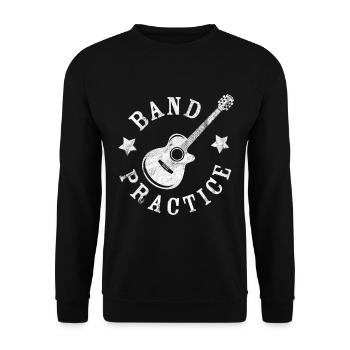 Pratique de l’orchestre - Sweat-shirt Unisexe - noir - Devant - Alina (178cm) & Michal (187cm)