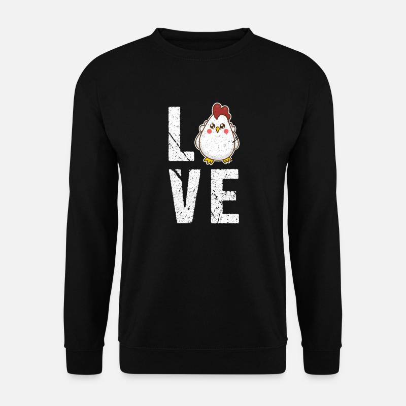 poulet - Sweat-shirt Unisexe - noir