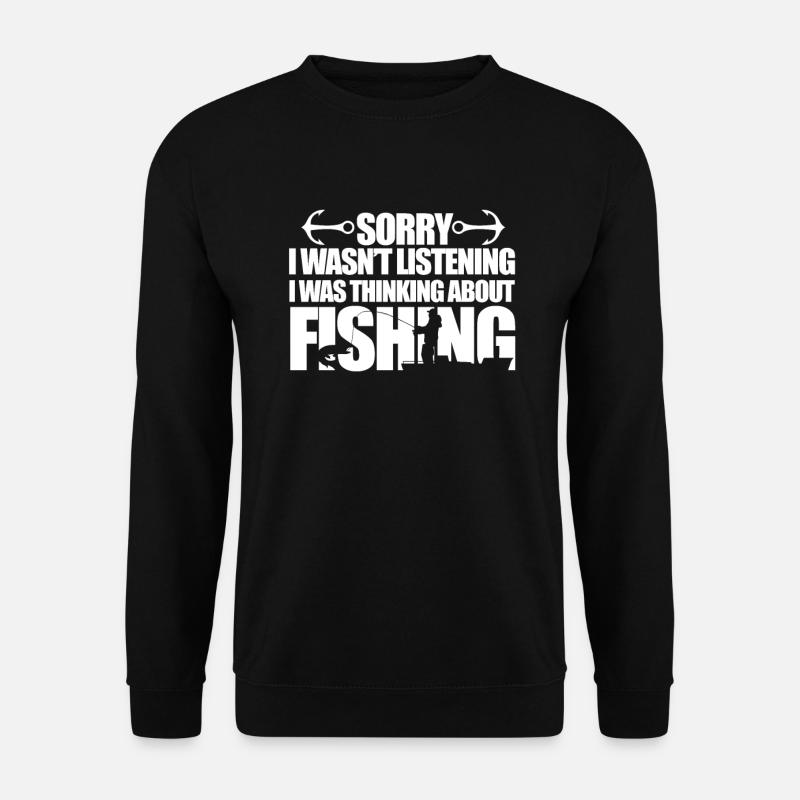 fishing - Unisex Sweatshirt - black