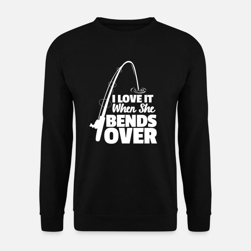 Angler - Unisex Pullover - Schwarz