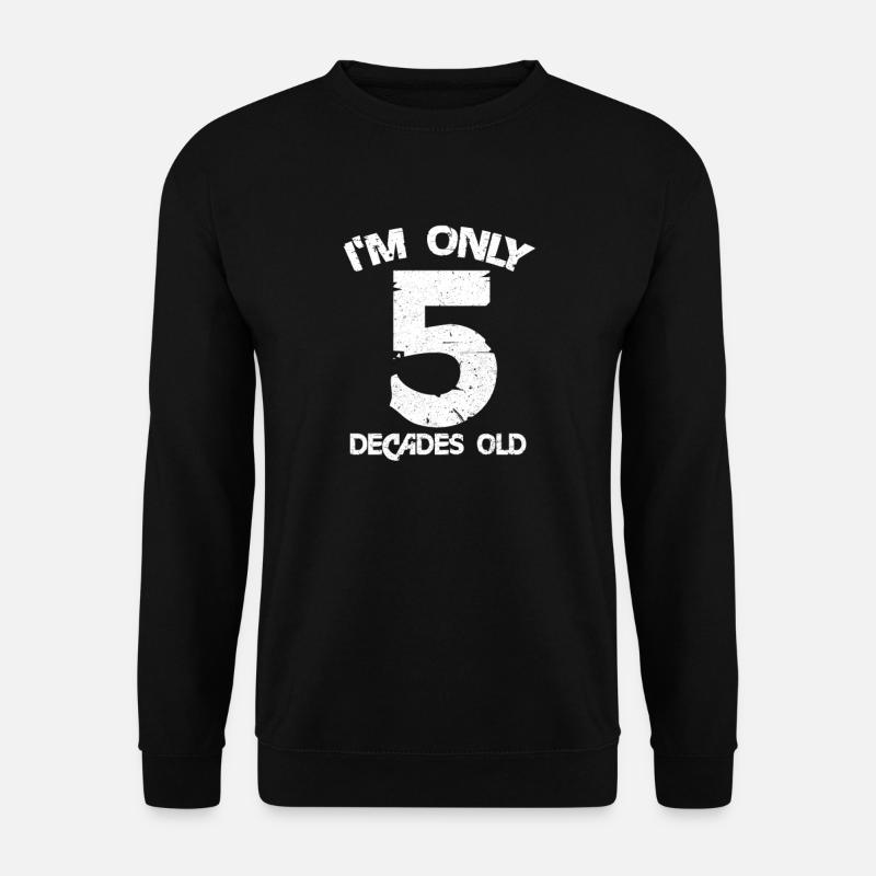 50 years - Unisex Sweatshirt - black