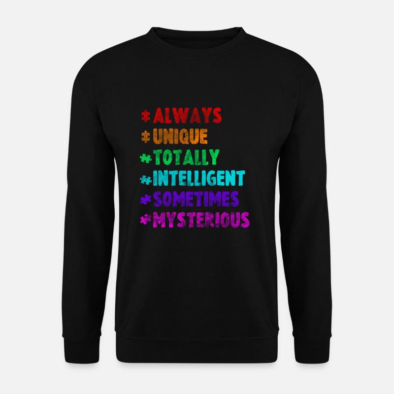 autism - Unisex Sweatshirt - black