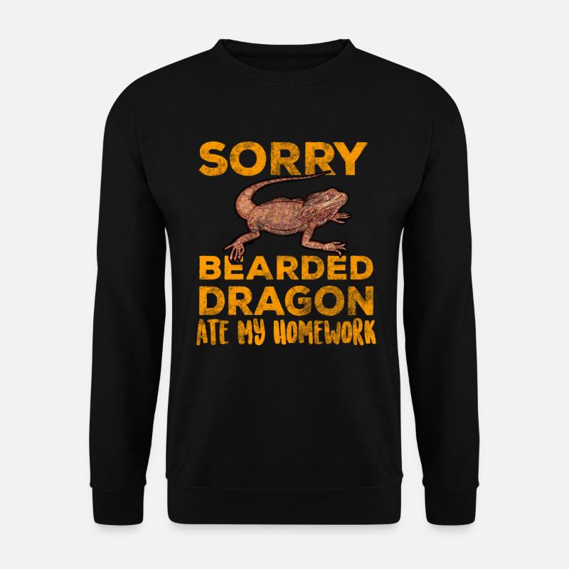 Bearded Dragon - Unisex Sweatshirt - black