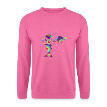 étranger - Sweat-shirt Unisexe - rose - Devant