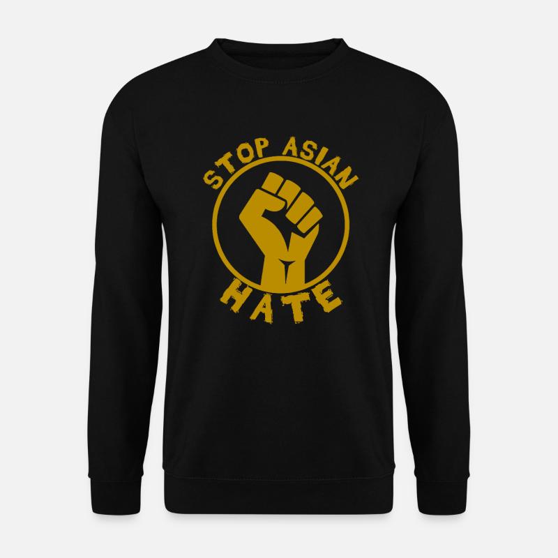 Stop Asian Hate - Unisex Sweatshirt - black
