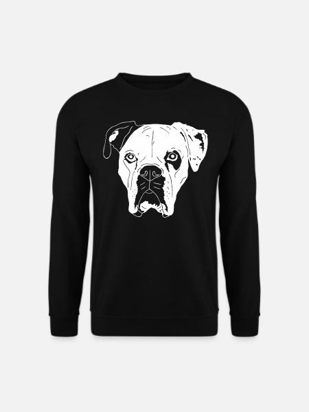 Boxer Mix - Unisex Pullover - Schwarz