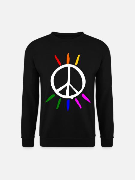 Peace - Unisex Sweatshirt - black