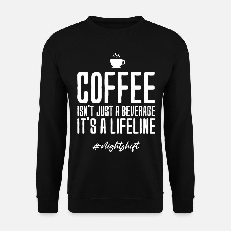 Nachtschicht - Unisex Pullover - Schwarz