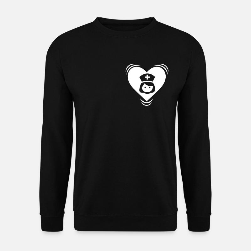 Nurse - Unisex Sweatshirt - black