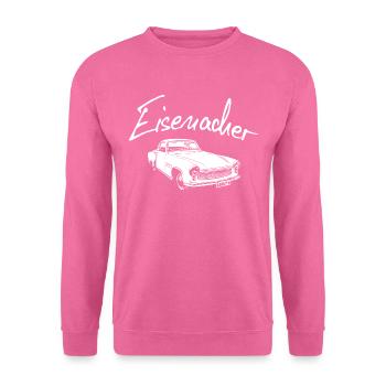 Warti Eisenacher Oldtimer Rarität (Sport Coupe) - Unisex Pullover - Pink - Vorne