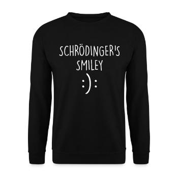 Quantum Mechanics Physics - Unisex Sweatshirt - black - Front - Alina (178cm) & Michal (187cm)