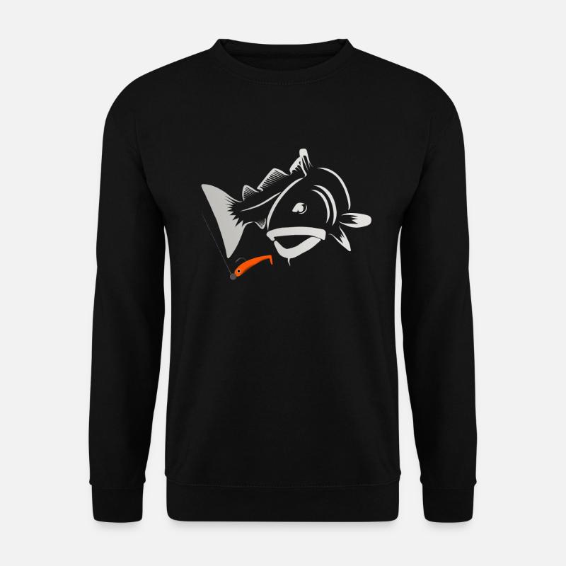 Dorschangeln - Unisex Pullover - Schwarz