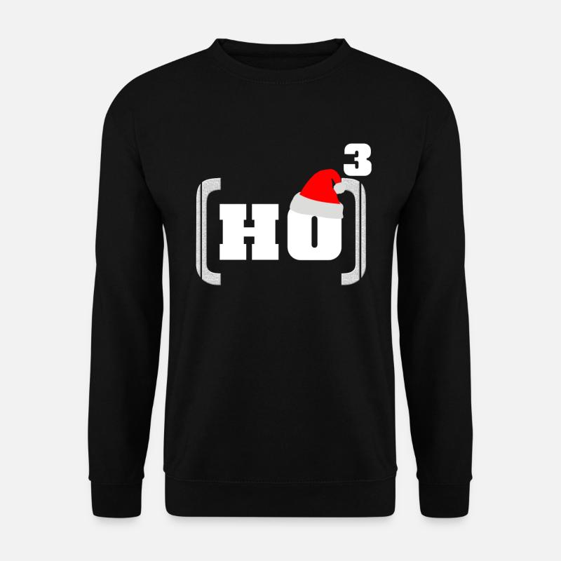 Hohoho Maths Noël - Sweat-shirt Unisexe - noir