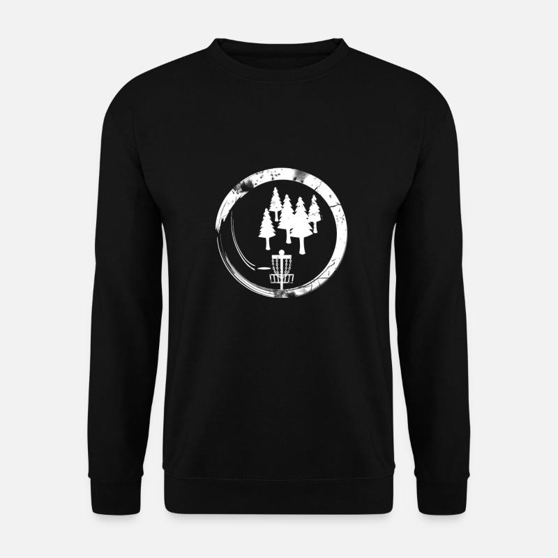 Frissbee Golf Disc Golf Disque Cadeau Putter - Sweat-shirt Unisexe - noir