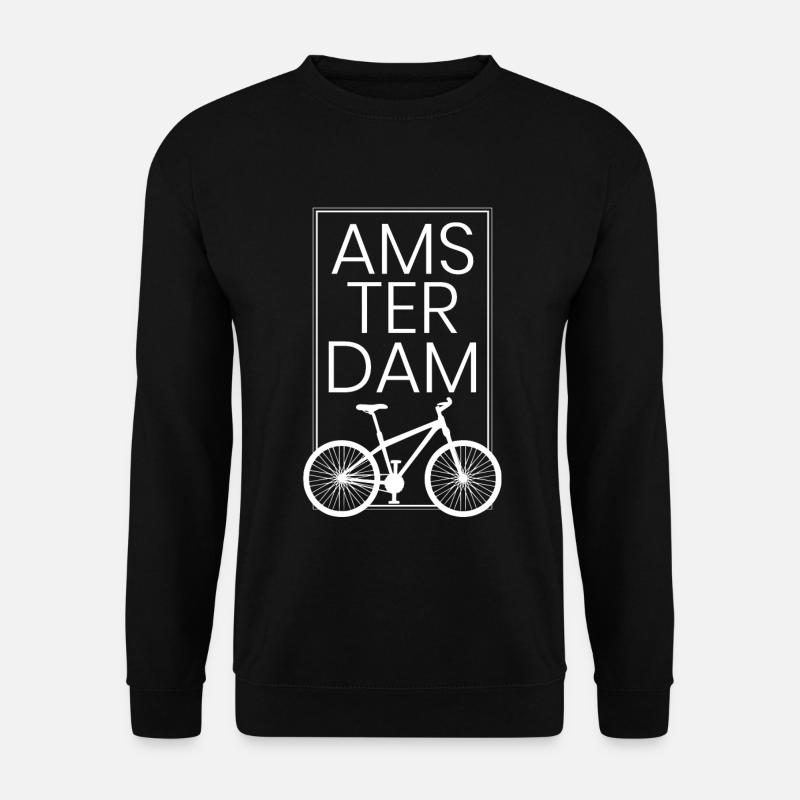 Amsterdam - Unisex Pullover - Schwarz