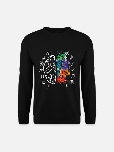 Kunst & Wissenschaft - Unisex Pullover - Schwarz