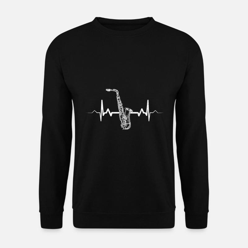 saxophone - Unisex Sweatshirt - black