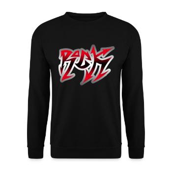 Rock, Rock and Roll, Hard Rock, Musik, Konzert - Unisex Pullover - Schwarz - Vorne - Alina (178cm) & Michal (187cm)