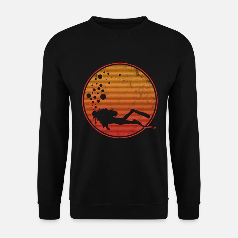 Tauchen - Unisex Pullover - Schwarz