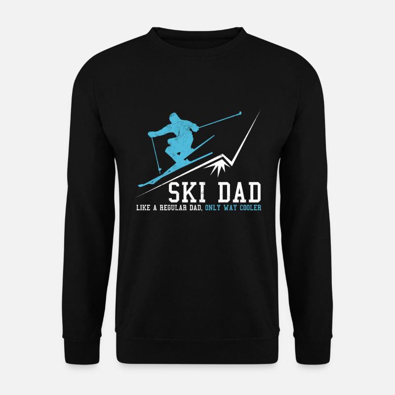 Ski Dad - Unisex Pullover - Schwarz