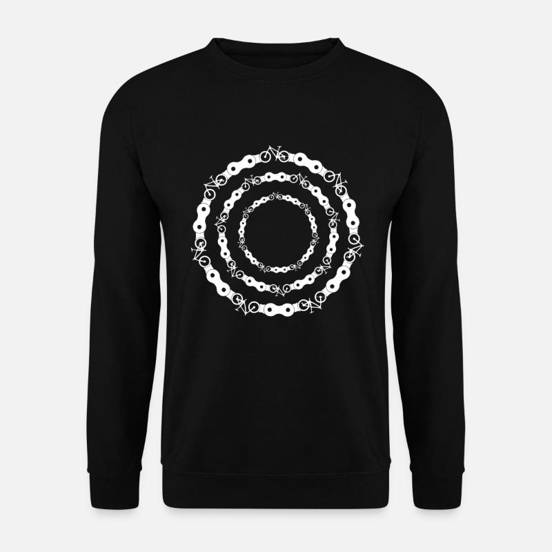 Mountainbike - Unisex Pullover - Schwarz
