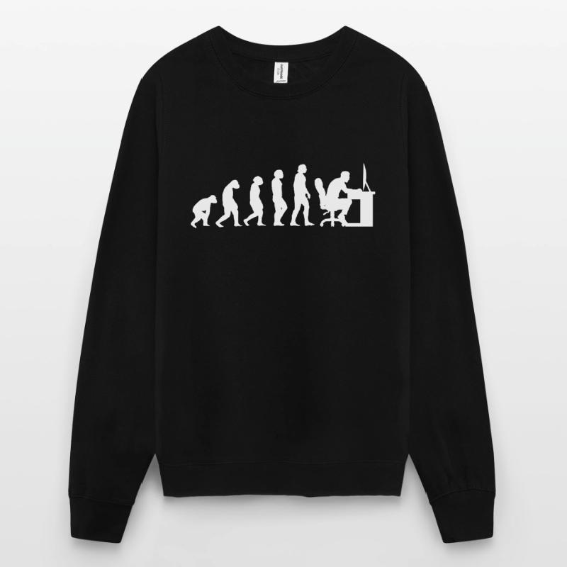 Gaming Evolution - Gamer Lustig Geschenk Unisex Pullover