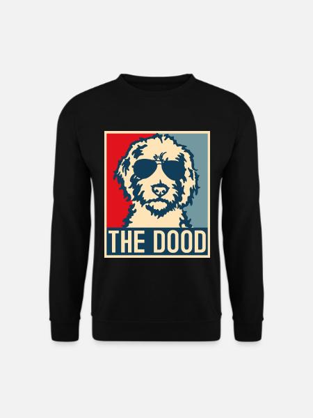 The Dood - Goldendoodle Hund Lustig Geschenk - Unisex Pullover - Schwarz