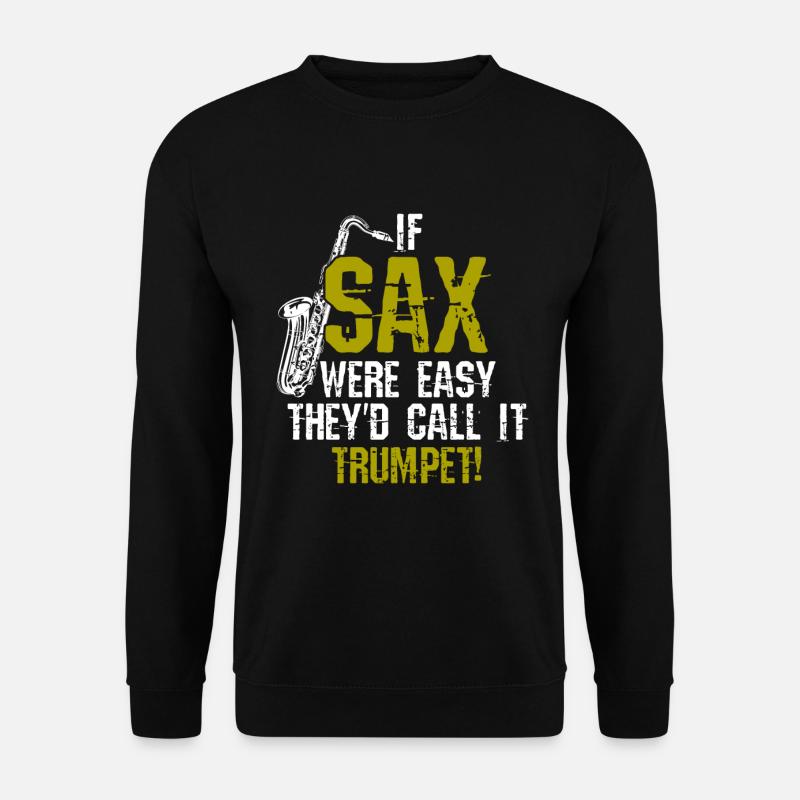 Saxophone - Unisex Sweatshirt - black
