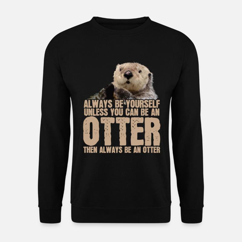 Otter - Unisex Pullover - Schwarz