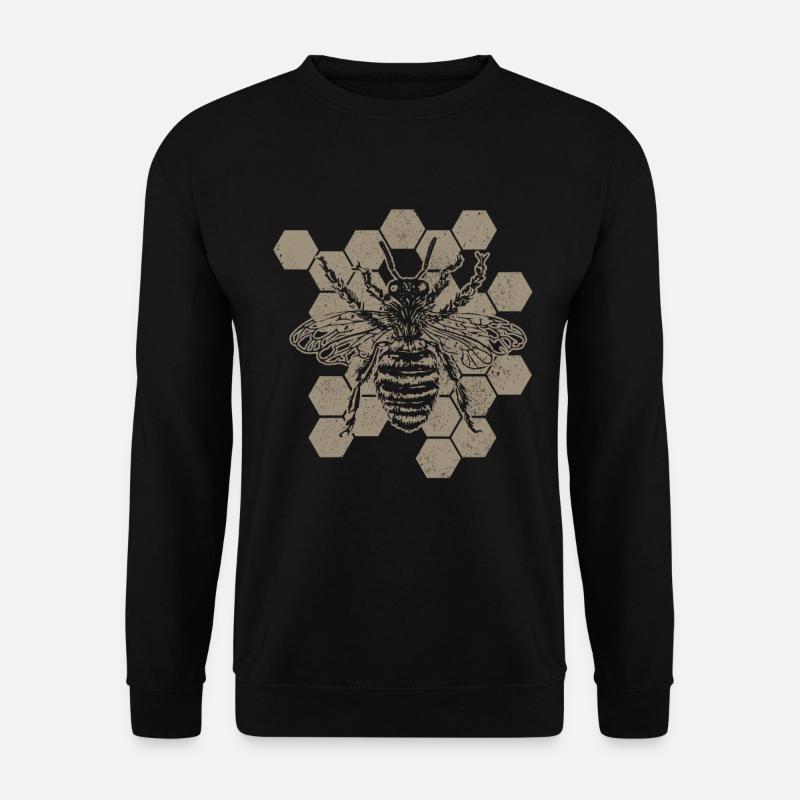 Bee - beekeeper gift - Unisex Sweatshirt - black