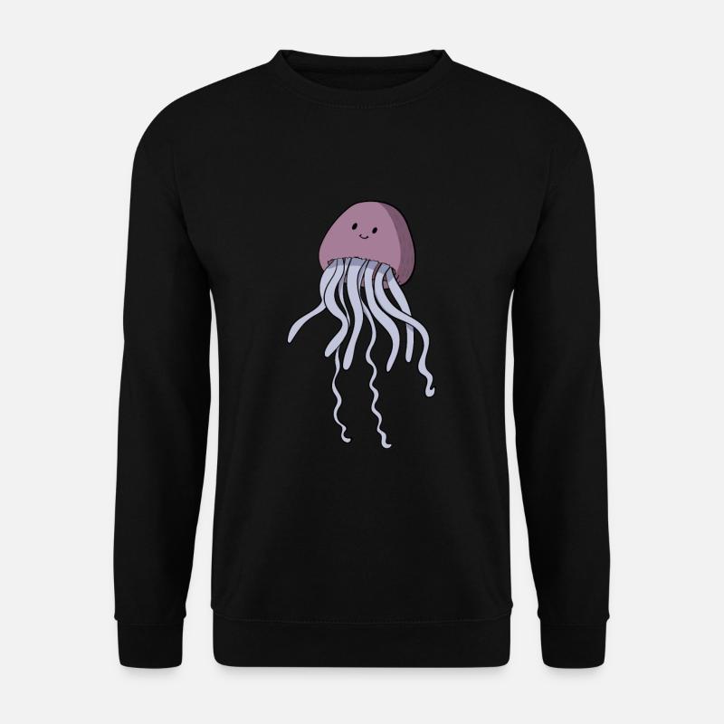 Qualle - Unisex Pullover - Schwarz
