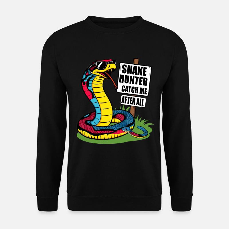 Snake Hunters - Unisex Sweatshirt - black