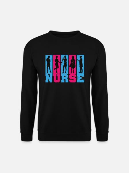 Infirmière Infirmière Dire Déclaration Profession - Sweat-shirt Unisexe - noir