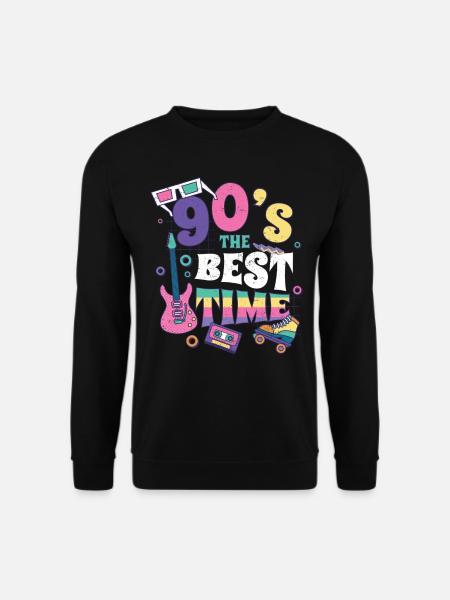 nineties - Unisex Sweatshirt - black