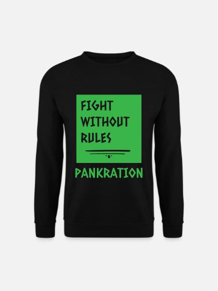 Fight without rules pankration - Unisex Sweatshirt - black