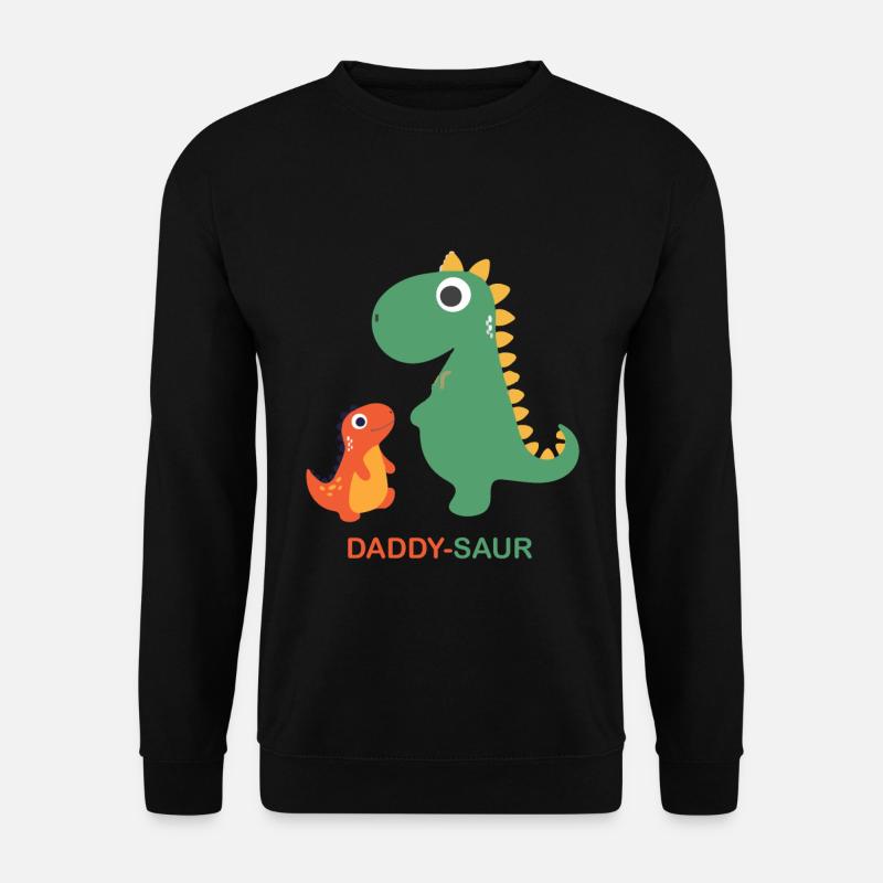 Daddy-Saur - Sweat-shirt Unisexe - noir