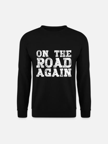 On The Road Again - Unisex Sweatshirt - black