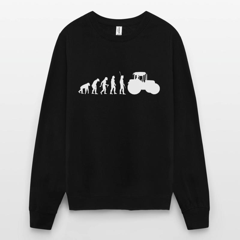 Evolution tractor Unisex Pullover