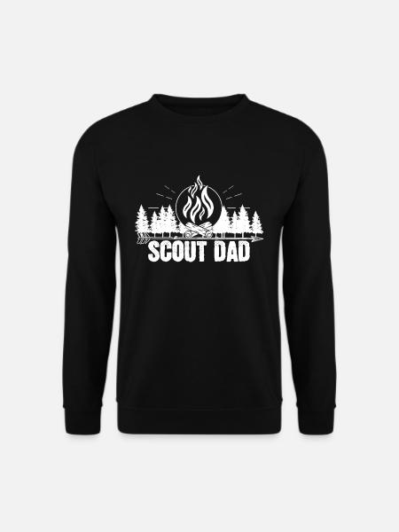 Scout father - Unisex Sweatshirt - black