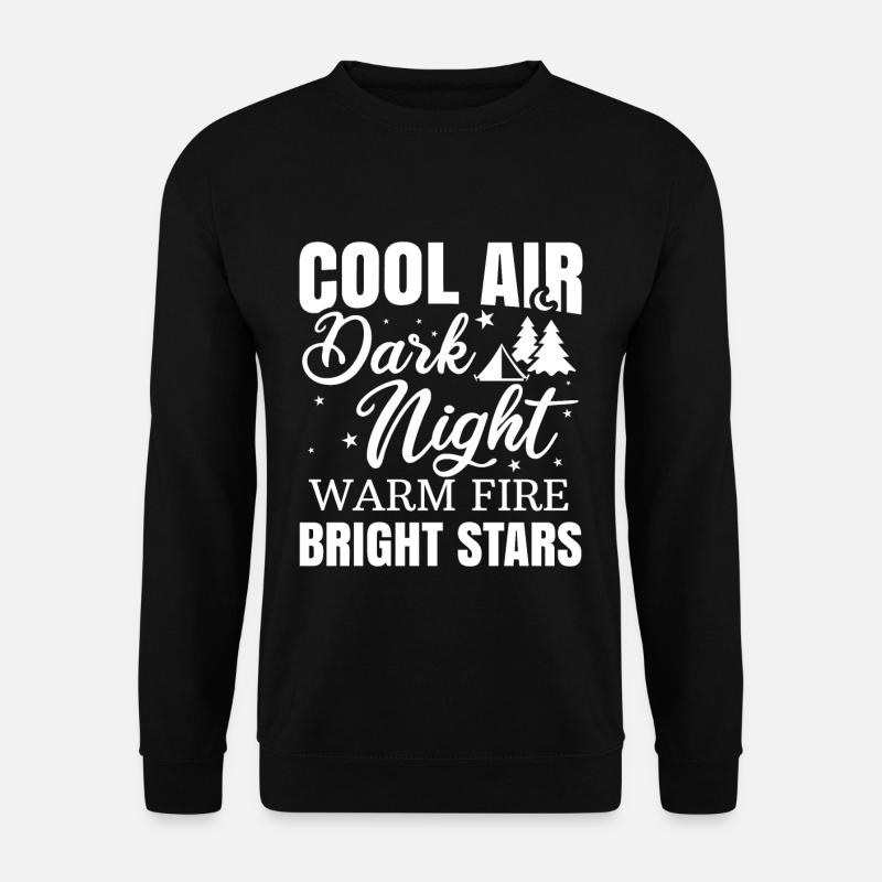 camping - Sweat-shirt Unisexe - noir