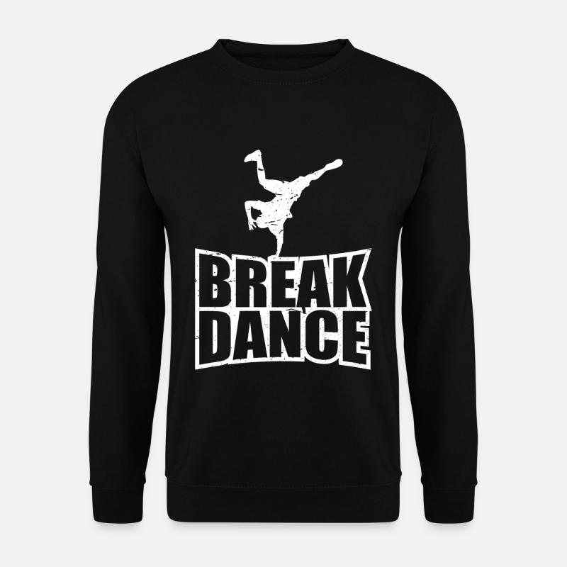 Breakdance Breakdancer Geschenk Kinder Junge Tanz - Unisex Pullover - Schwarz