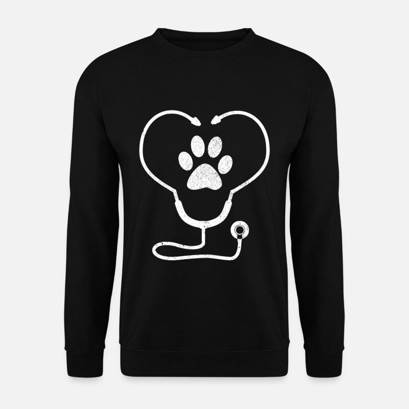 Tierarzt Tierpfleger Geschenk - Unisex Pullover - Schwarz