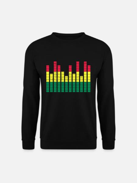 Reggae - Dub Dancehall Rasta Rastafari Jamaica - Unisex Pullover - Schwarz