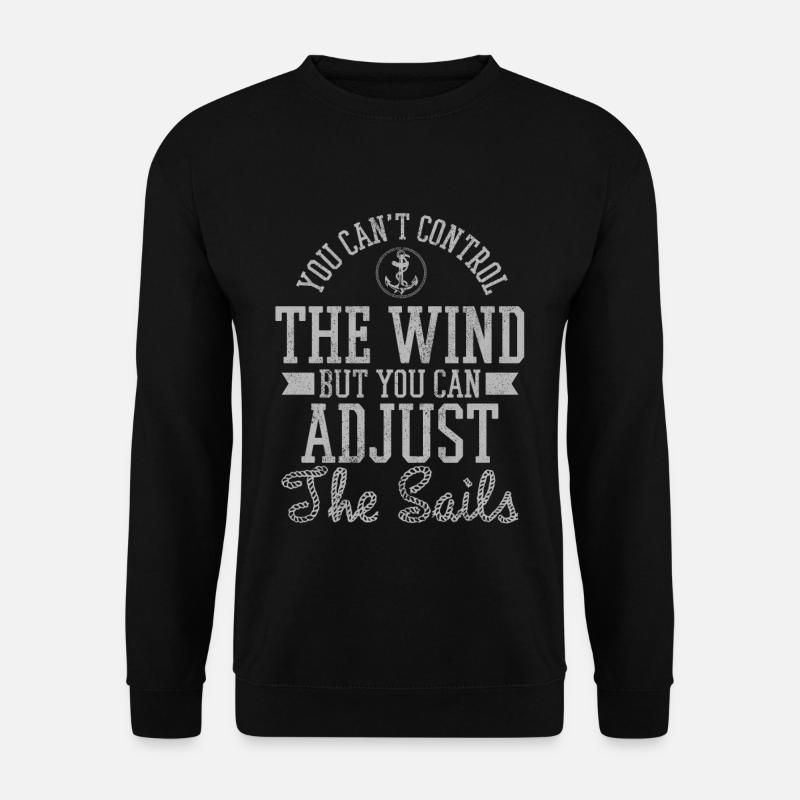 Segeln - Unisex Pullover - Schwarz