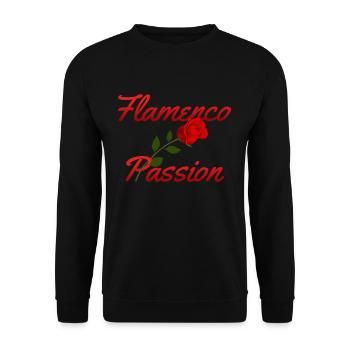 FLAMENCO - Unisex Pullover - Schwarz - Vorne - Alina (178cm) & Michal (187cm)