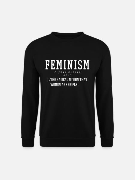 Feminismus - Unisex Pullover - Schwarz
