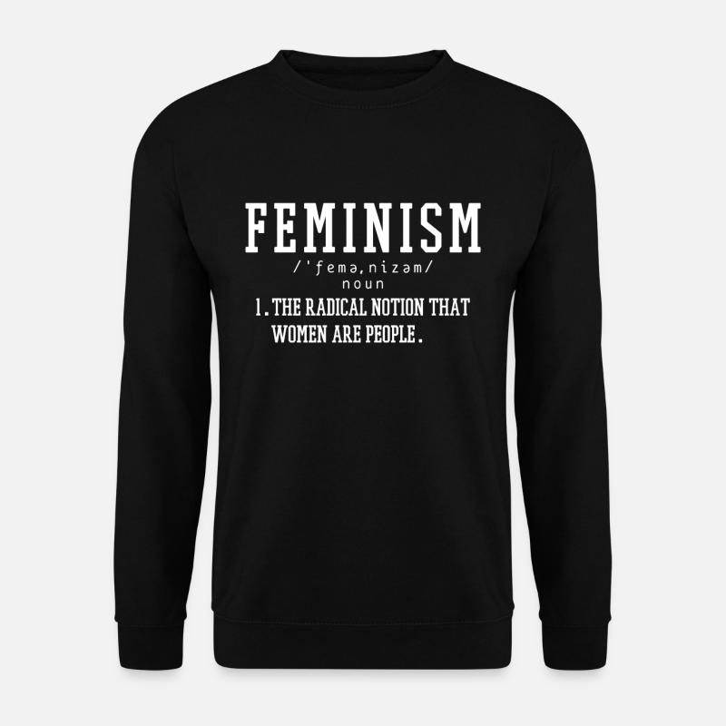 Feminismus - Unisex Pullover - Schwarz