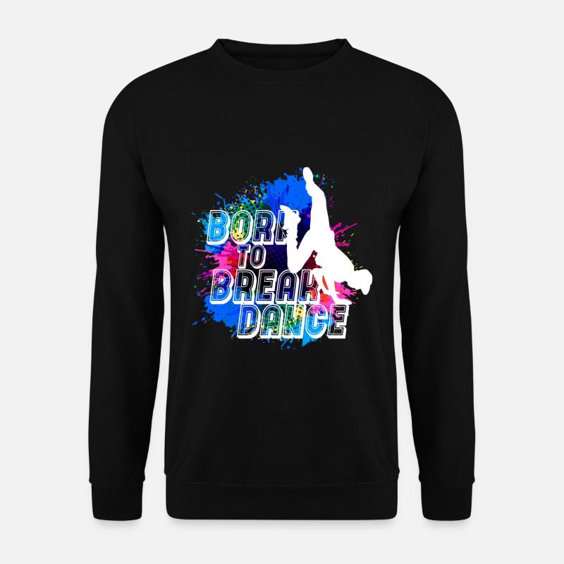 Breakdance Kind Junge Breakdancer Geschenk Cool - Unisex Pullover - Schwarz