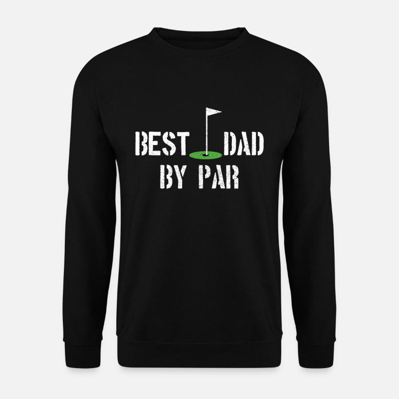 Best Dad - Vater Golf Vatertag Geschenk - Unisex Pullover - Schwarz