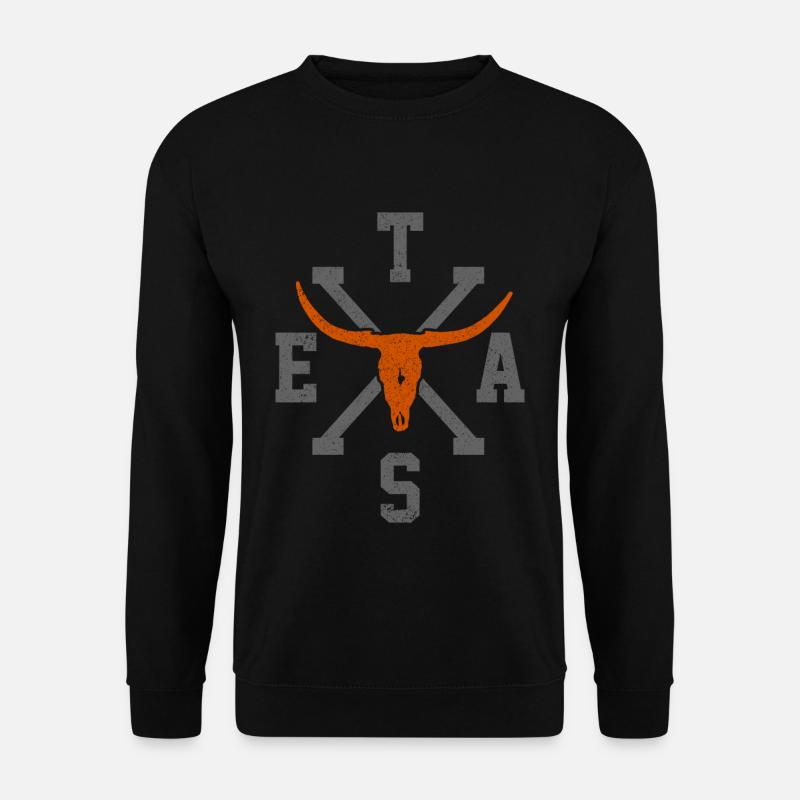 Texas - Unisex Pullover - Schwarz